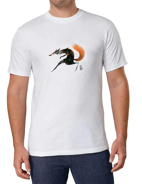 Lopakodó róka T-shirt - Egyedi Roxy póló